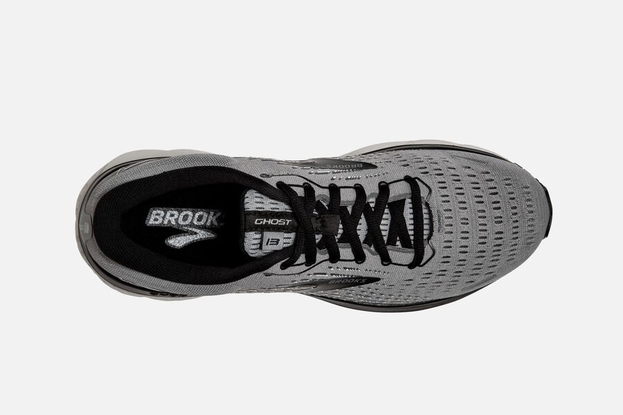 Brooks Ghost 13 Road Loopschoenen Heren - Grijs/Zwart - 927534EJH